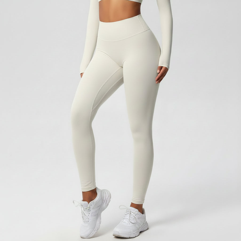 White yoga Leggings