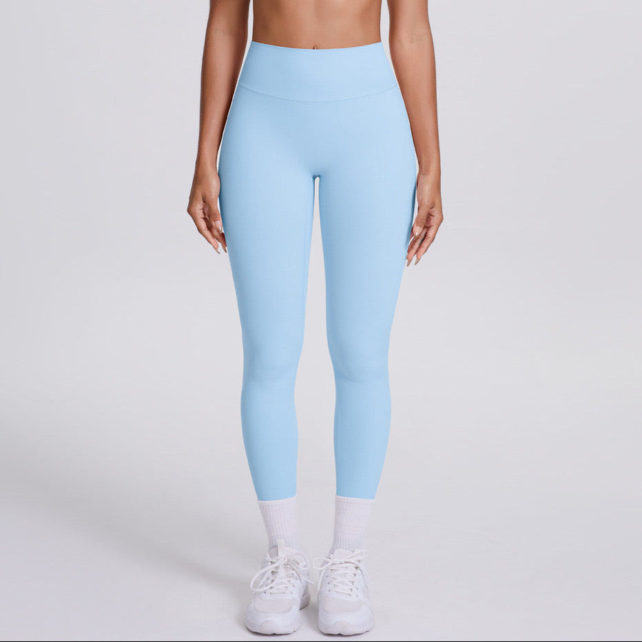 pale blue leggings for yoga