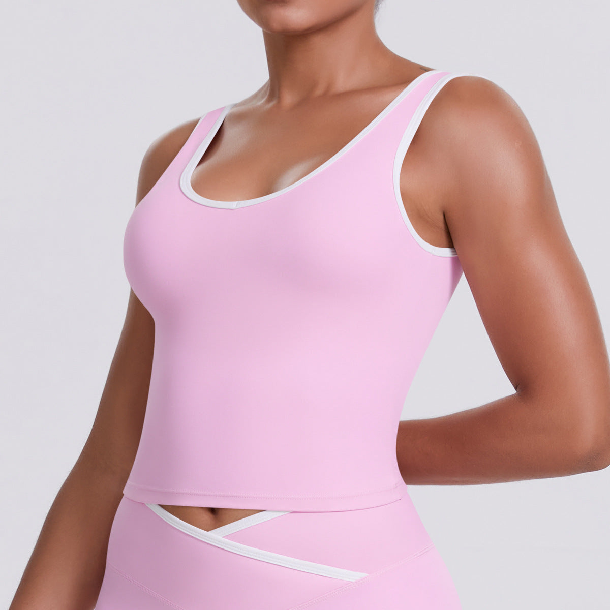 Pink tennis top