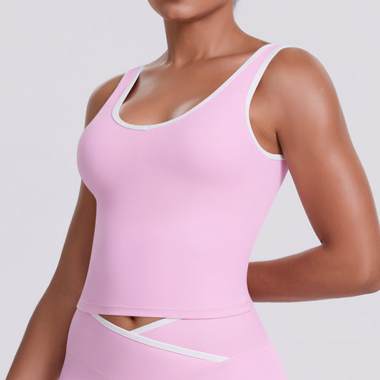 Pink tennis top