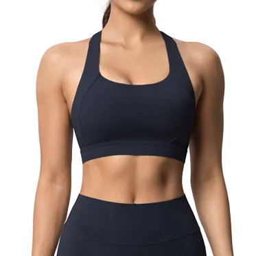 Black sports bra