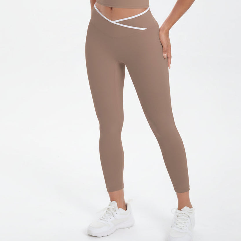 tan leggings for gym