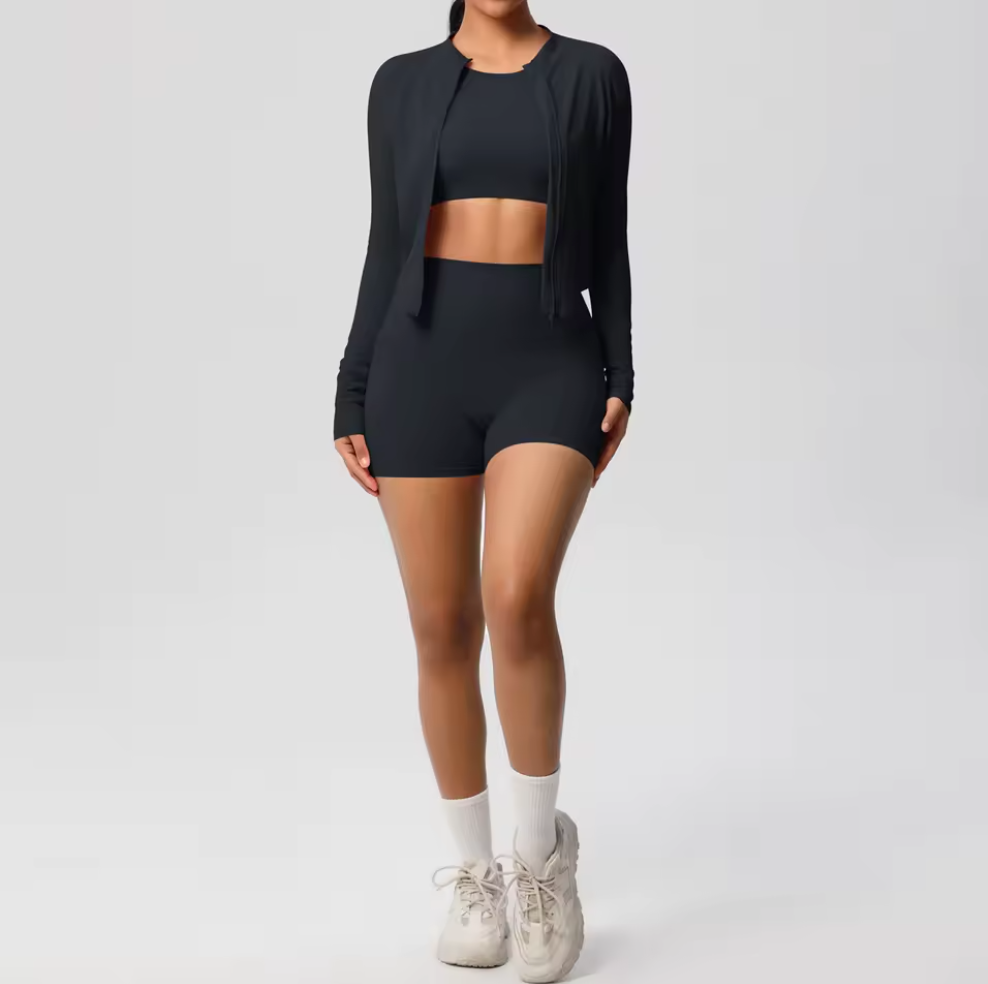 black running jacket