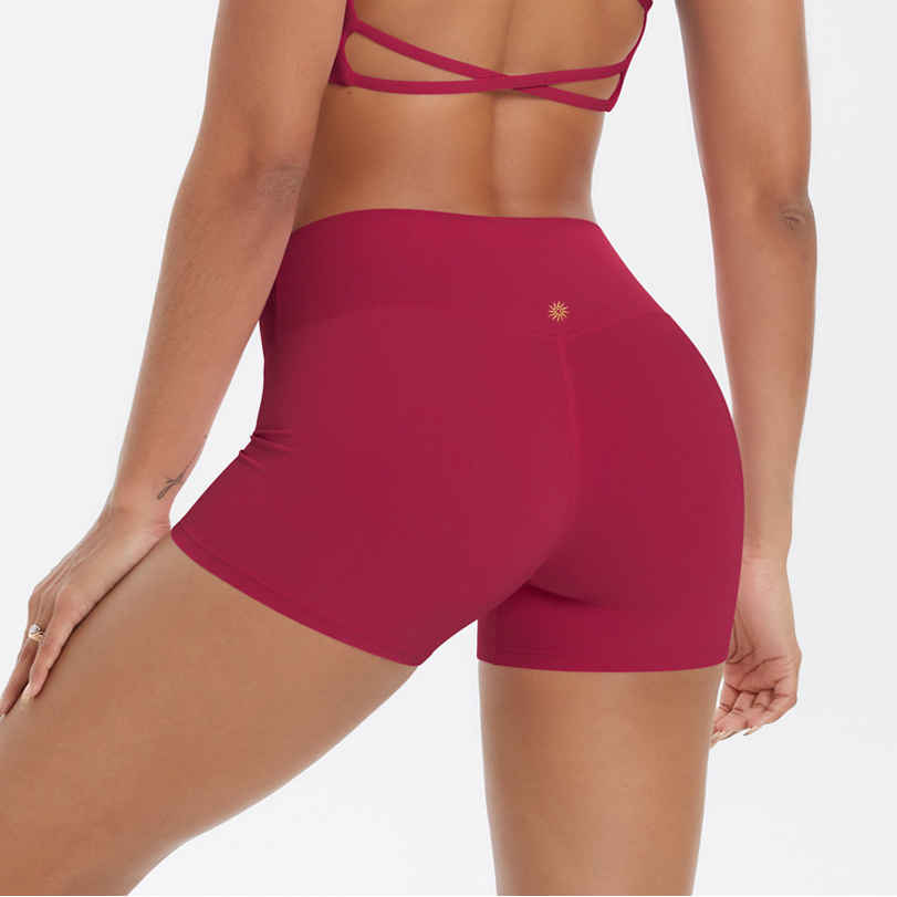 cute red gym shorts valentines day 